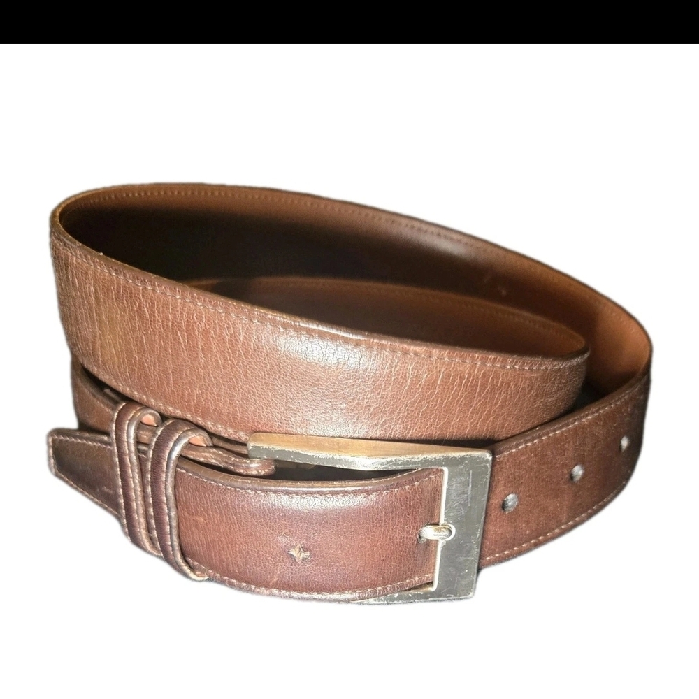 Men's Brown Leather‎ Belt